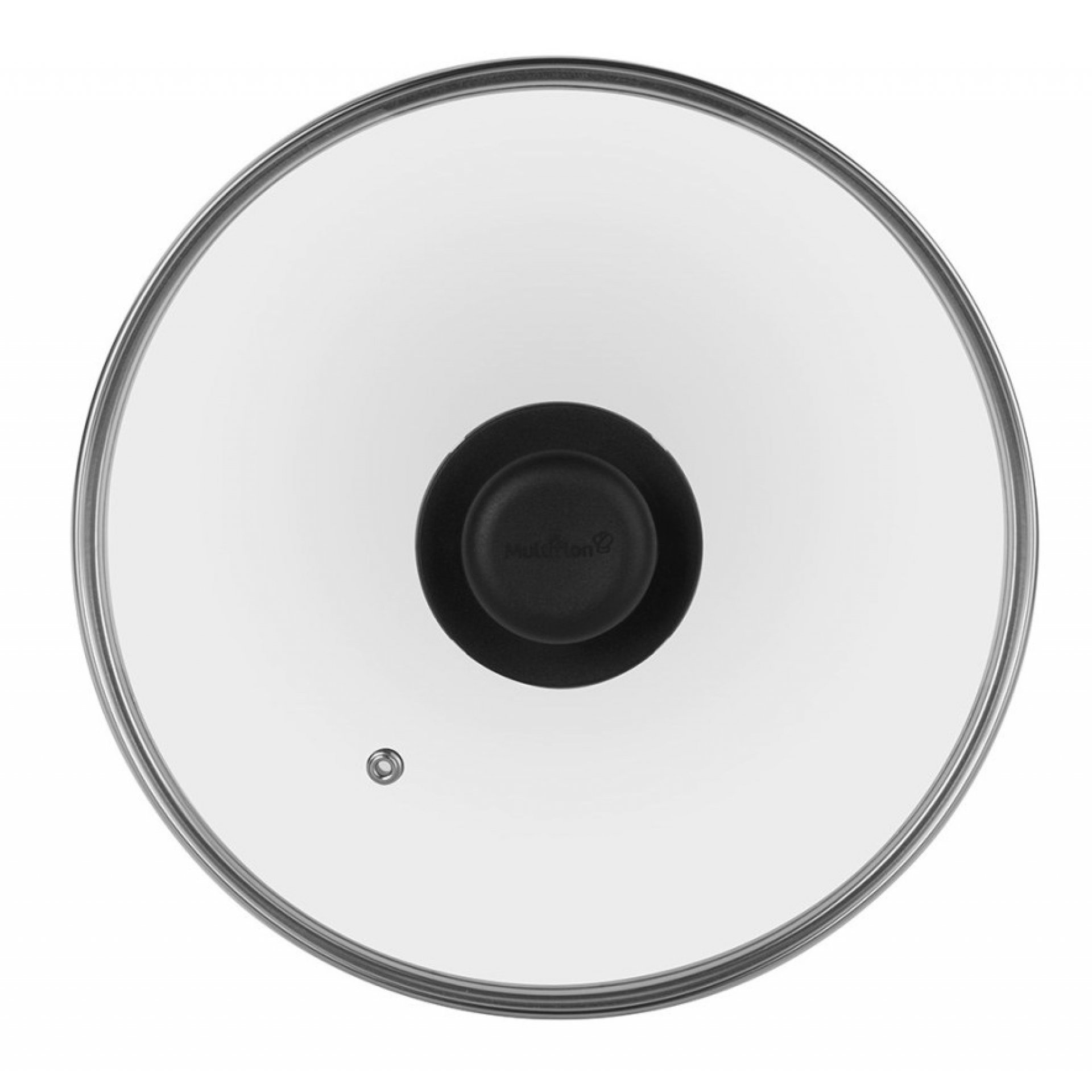 CACEROLA CON ASAS 24 CM C/ TAPA DE VIDRIO GOURMET