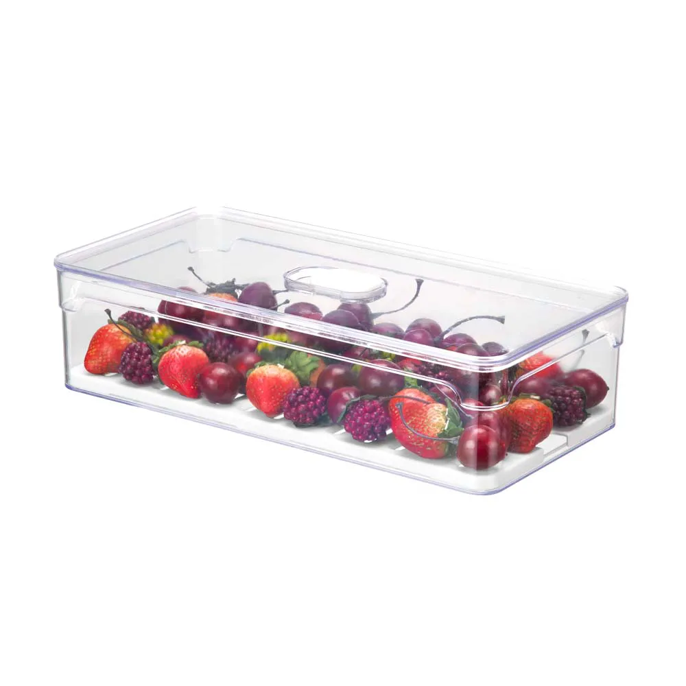 ORGANIZADOR CON TAPA,  REJILLA Y VENTILACION 2,8 LT