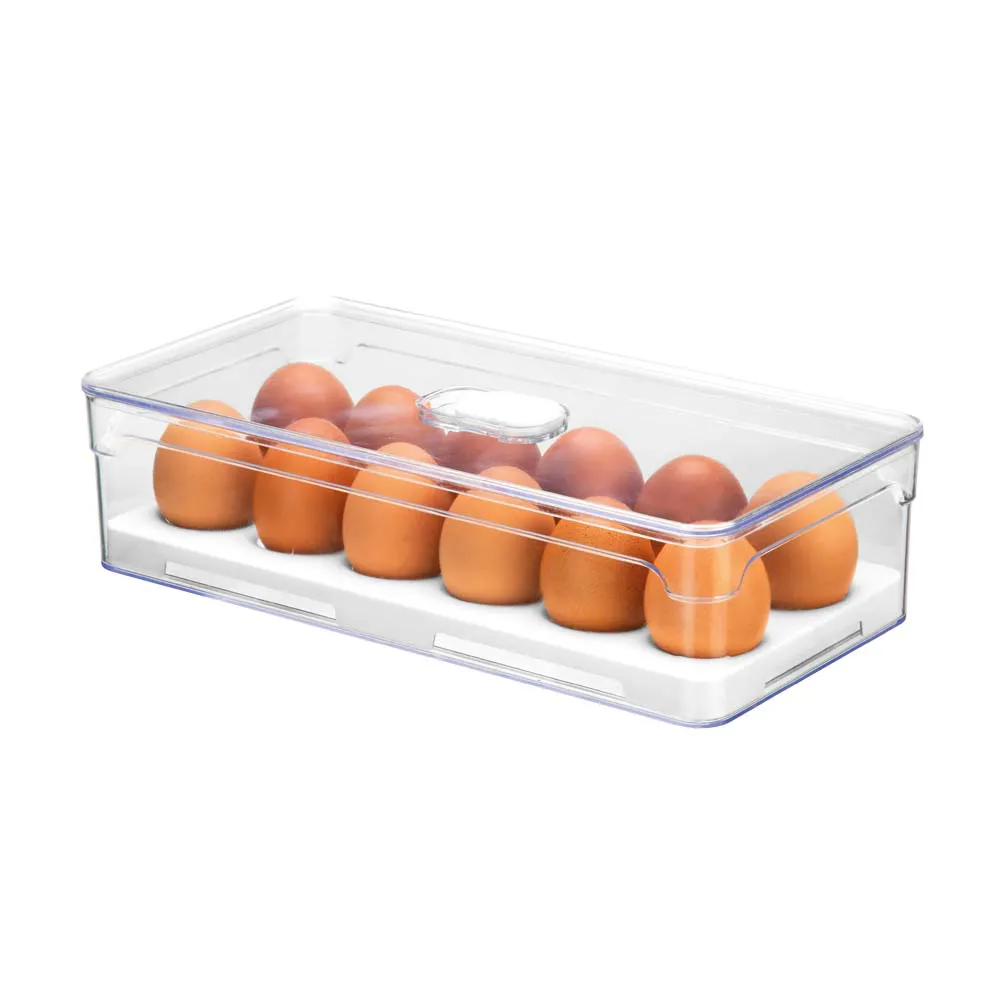 PORTA HUEVOS (12) CON TAPA Y VENTILACIÓN 2,8 LT