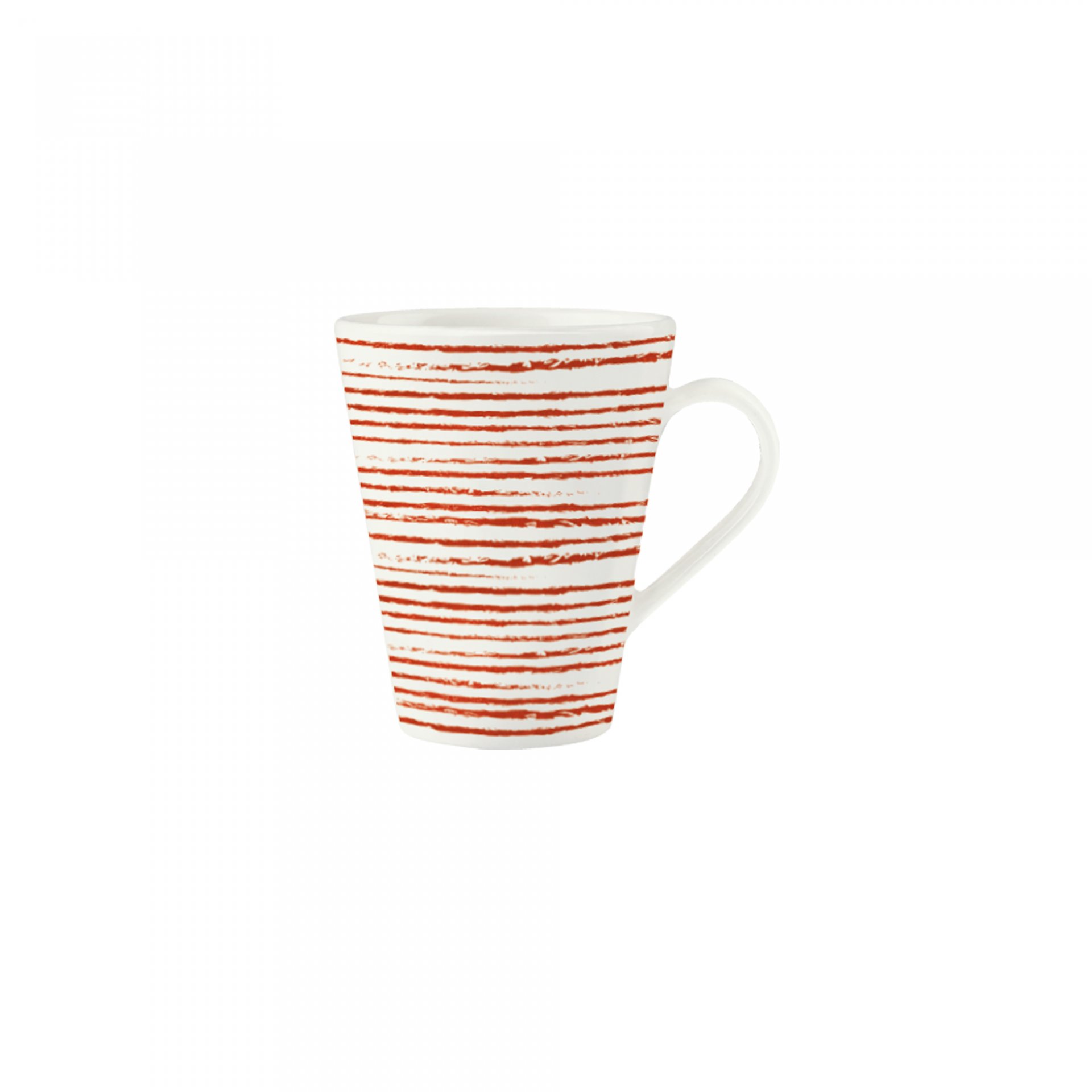 MUG 280 CC TRAZOS ROJO