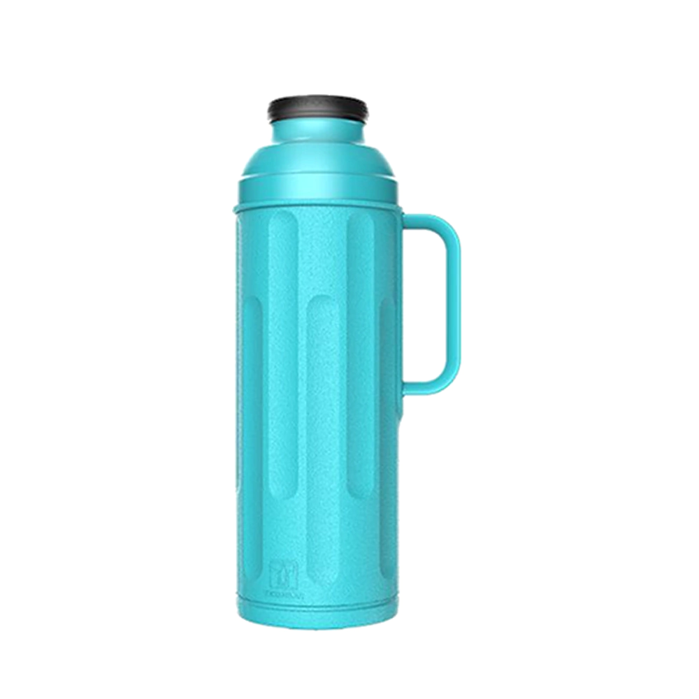TERMO PERSONAL 1 LT C/TAPA DOBLE ACCION VERDE