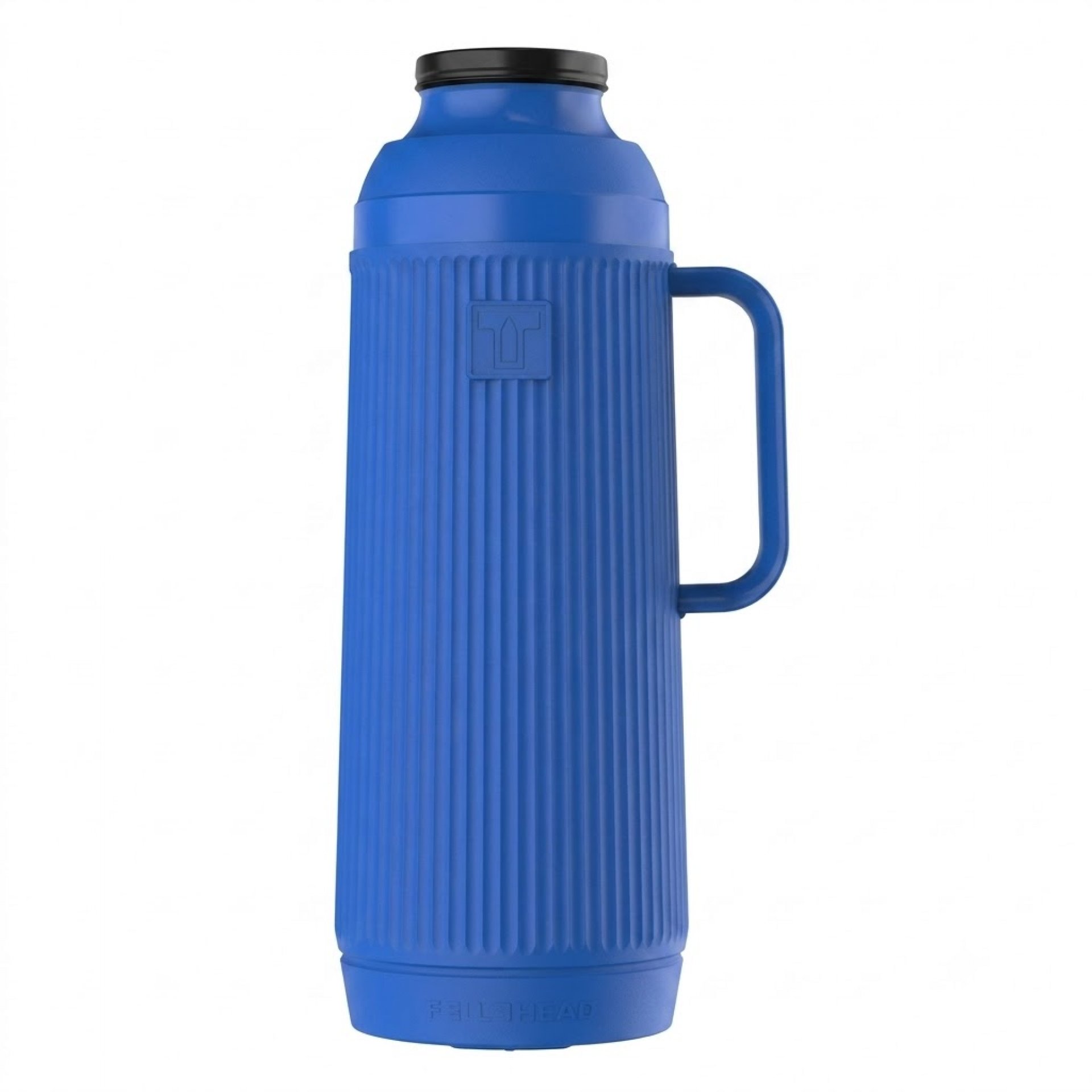 TERMO MUNDIAL 1 LT C/TAPA DOBLE ACCION AZUL