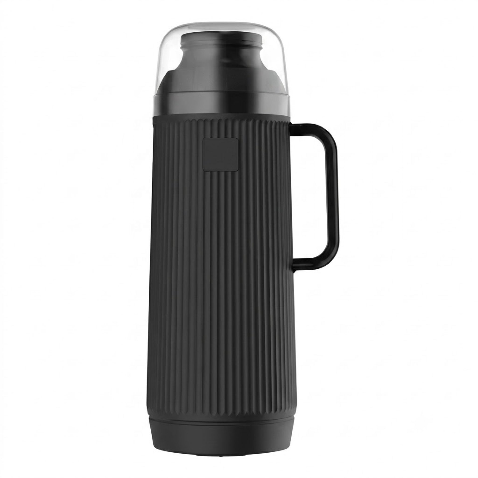TERMO MUNDIAL 1 LT C/TAPA DOBLE ACCION NEGRO