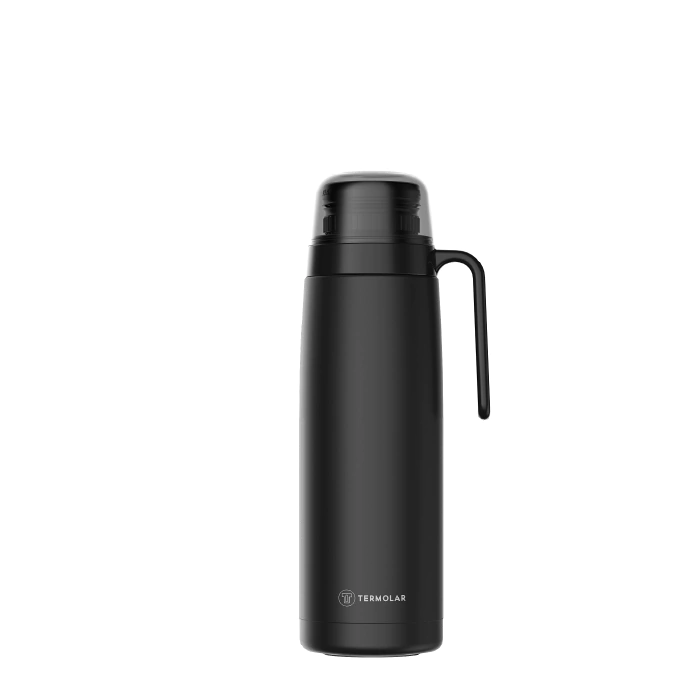 TERMO R-EVOLUTION 1 LT NEGRO (ACERO INOX)