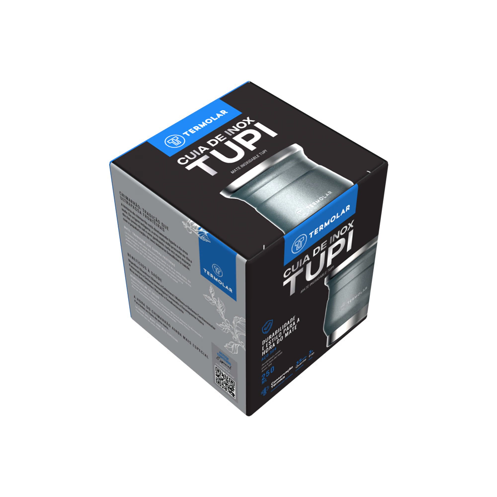 MATE TÉRMICO TUPI 250 CC GRIS
