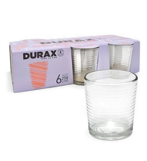 PACK X 6 VASO JULIANA 250 CC