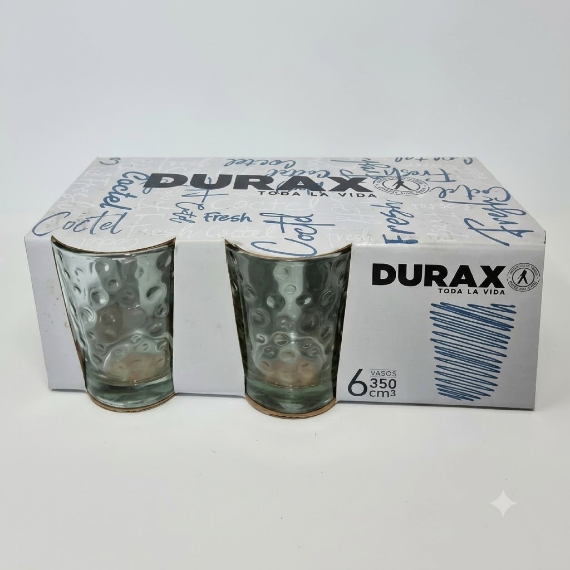 PACK X 6 VASO FRESH 350 CC