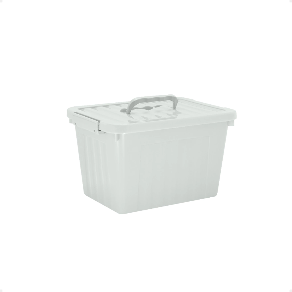 CAJA ORGANIZADORA GRANDE BLANCO TIZA 24 LT (38 X 28 X 22)