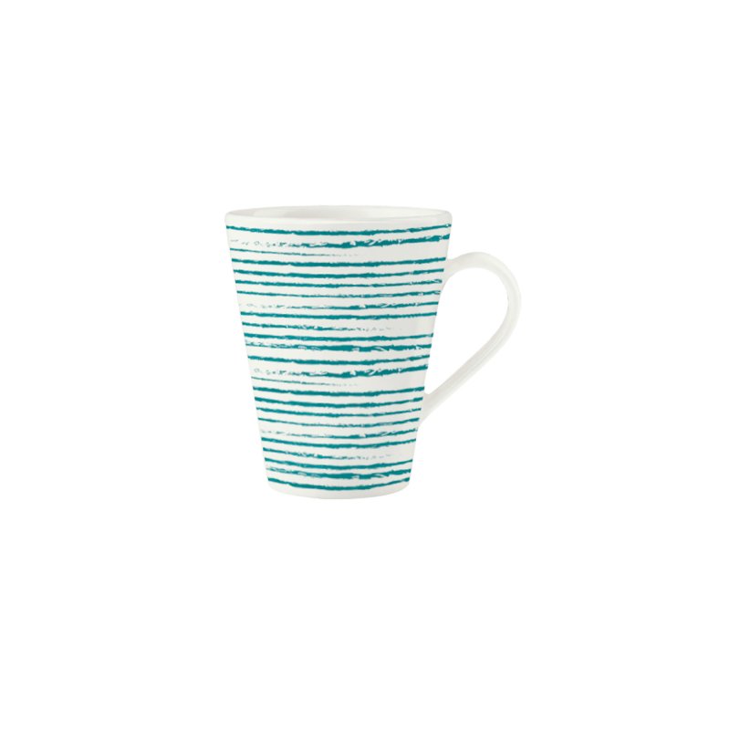 MUG 280 CC TRAZOS TURQUESA