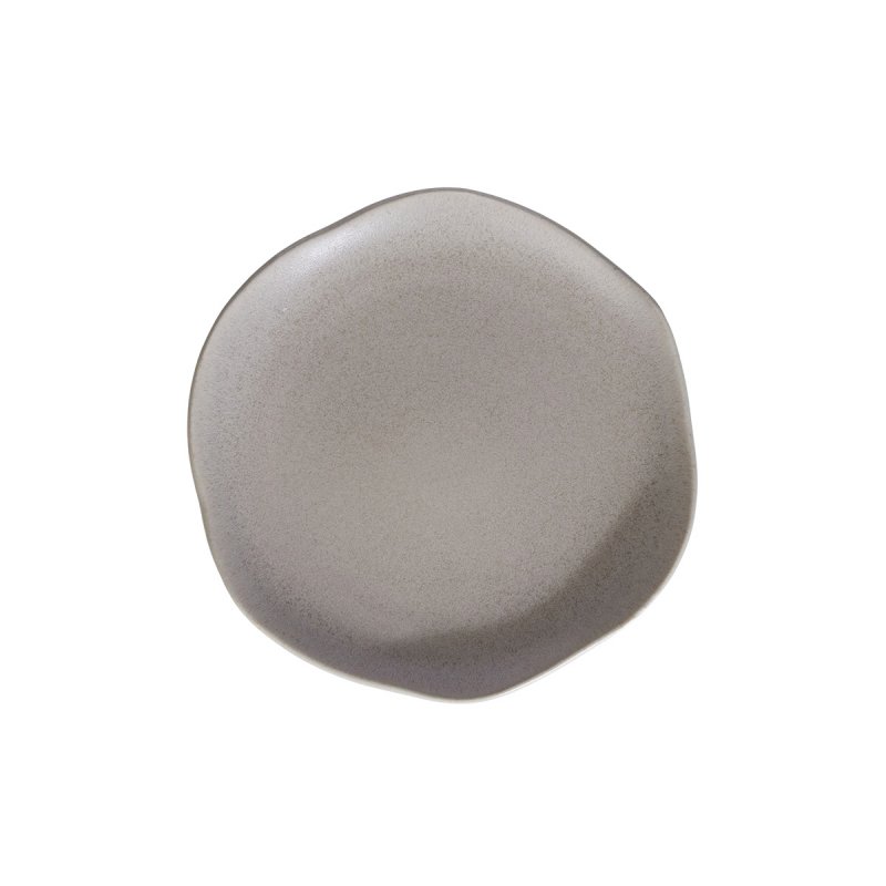 PLATO POSTRE 19.8 CM CONCRETO REACTIVO