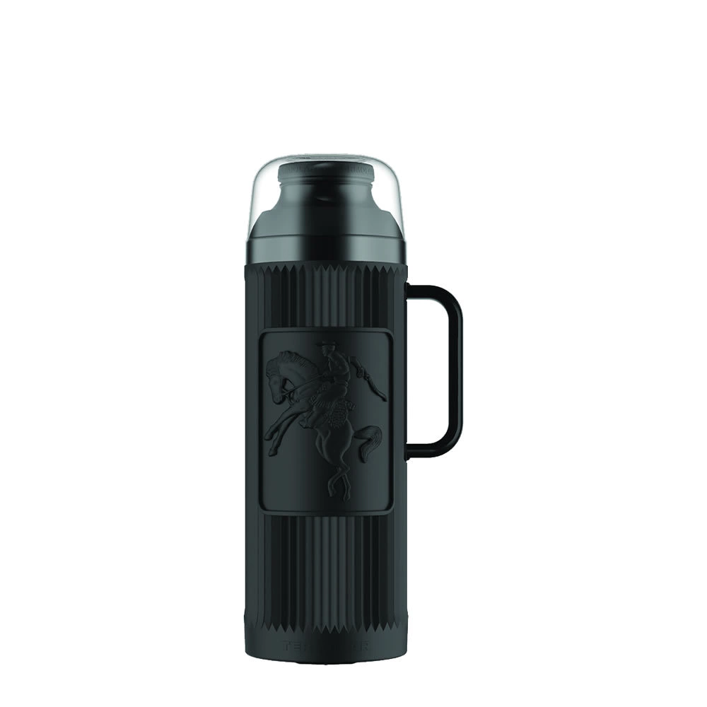 TERMO CHIMARRITA 1 LT  C/TAPA DOBLE ACCION NEGRO