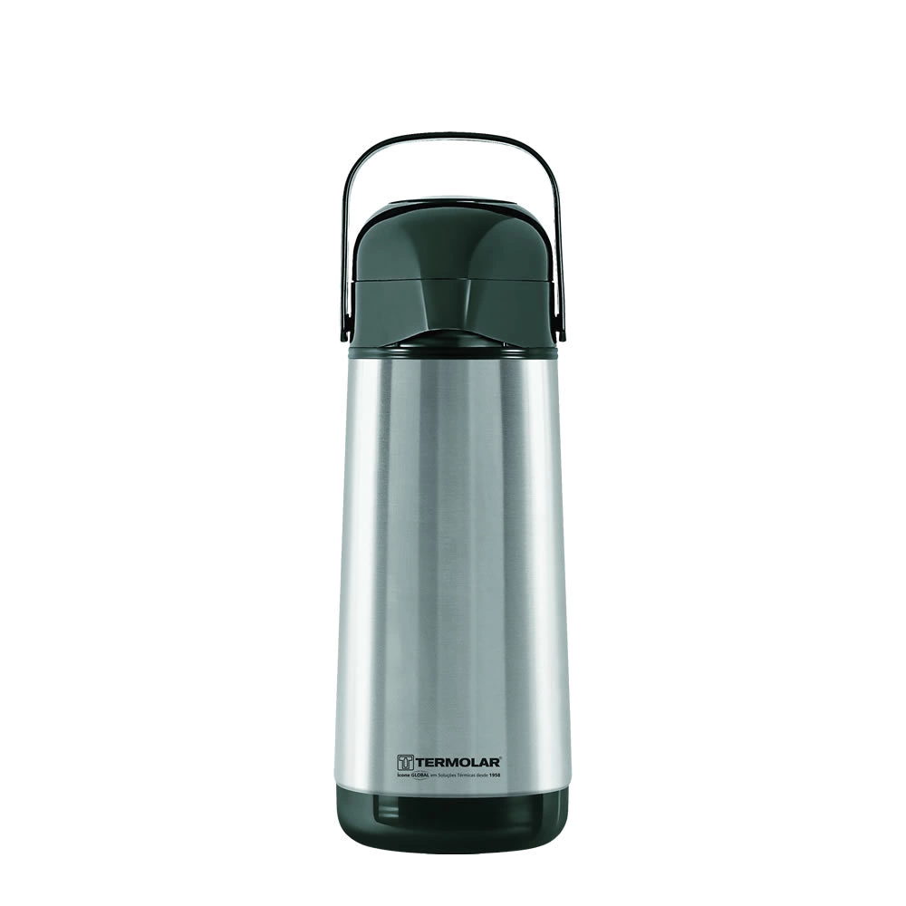 TERMO BOMBA LUMINA 1 LT (EXTERIOR ACERO INOX)
