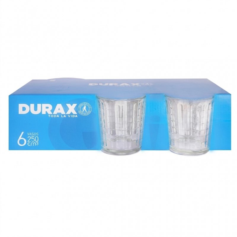 PACK X 6 VASO DIAMANTE 250 CC